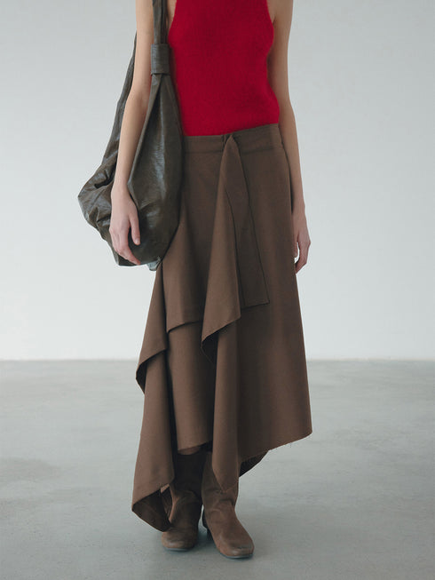Leslie Wrapfall Skirt